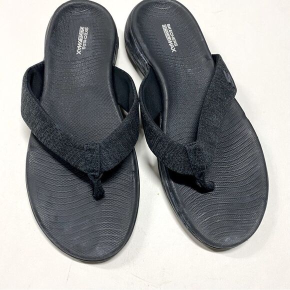 Skechers Black Women's Sandals - Picture 2 of 5